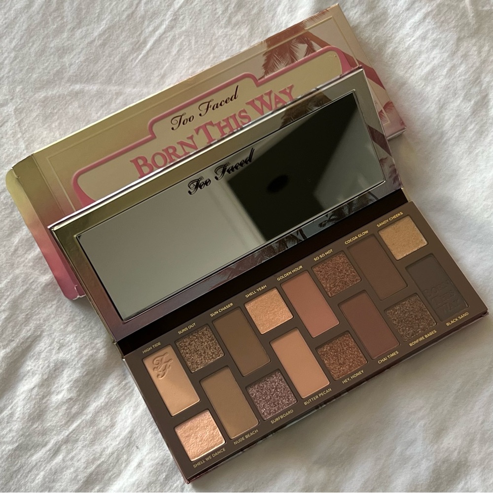 Too Faced Sunset Stripped Born This Way Eyeshadow Palette